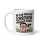 Taza Graciosa y Divertida - Mi plan para hoy: sobrevivir, mañana vemos - Miniatura 2
