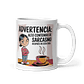 Taza Graciosa y Divertida - Advertencia: alto contenido de sarcasmo después de esta taza - Miniatura 1
