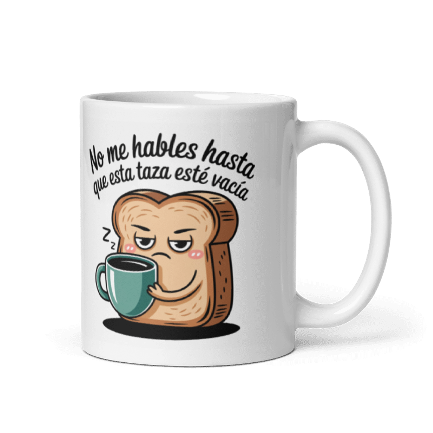Taza Graciosa y Divertida - No me hables hasta que esta taza esté vacía 1
