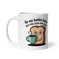 Taza Graciosa y Divertida - No me hables hasta que esta taza esté vacía - Miniatura 2