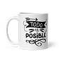 Tazas con frases inspiradoras - Todo es posible  - Miniatura 2