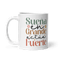 Taza con frases inspiradoras - Sueña en grande actúa fuerte - Miniatura 2