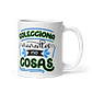 Taza con frases inspiradoras - Colecciona momentos no cosas - Miniatura 1