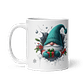Taza de Navidad - Duende con regalo navideño - Miniatura 2