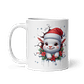 Taza de Navidad - Corderito con sombrero navideño  - Miniatura 2