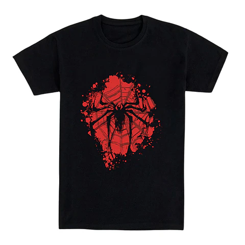 Camiseta friki – Símbolo rojo estilo urbano