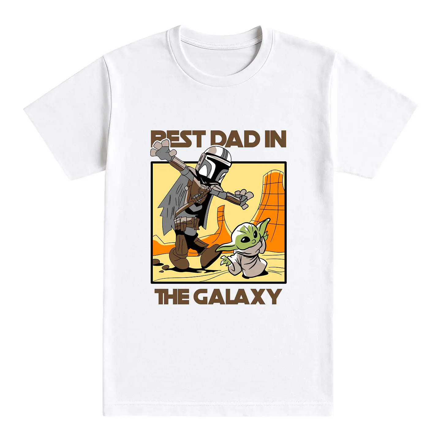Camiseta friki – El mejor padre de la galaxia 1