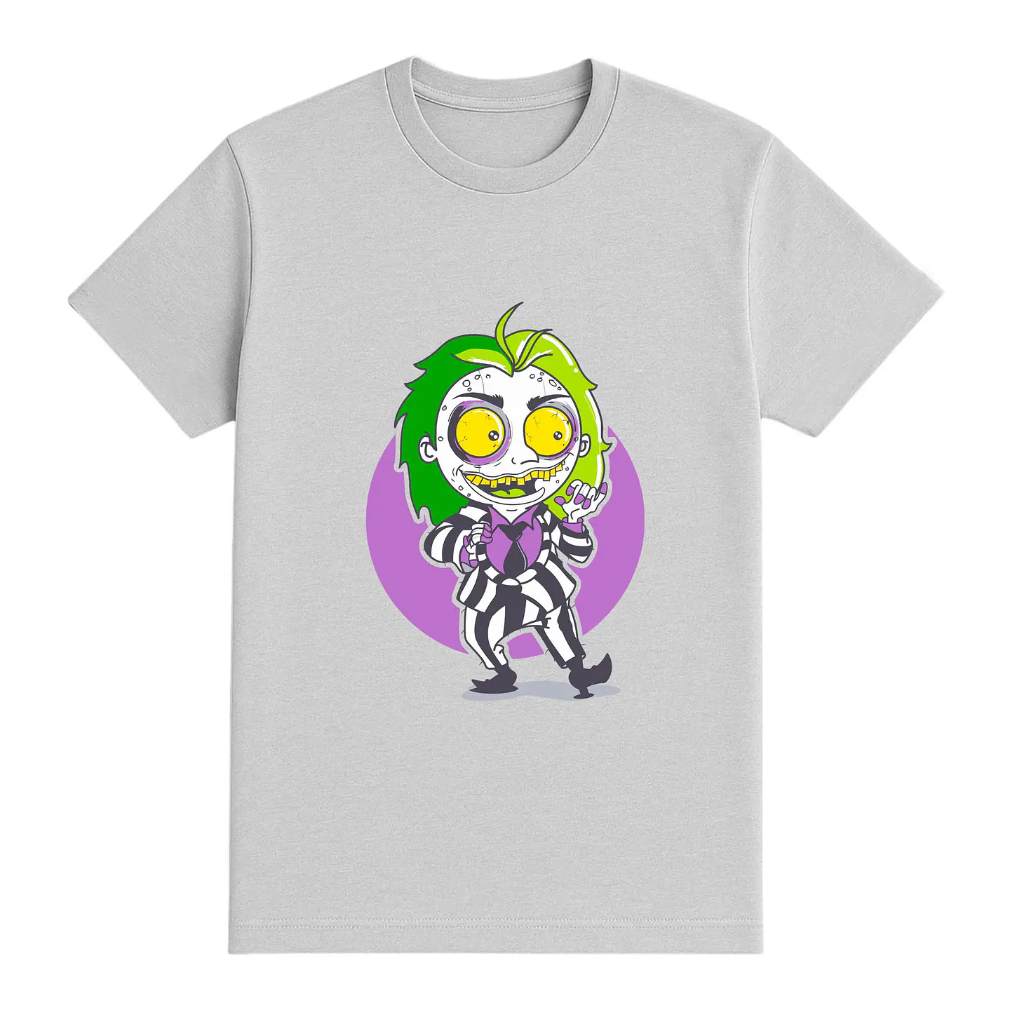 Camiseta friki – Espíritu caótico con sonrisa retorcida 1