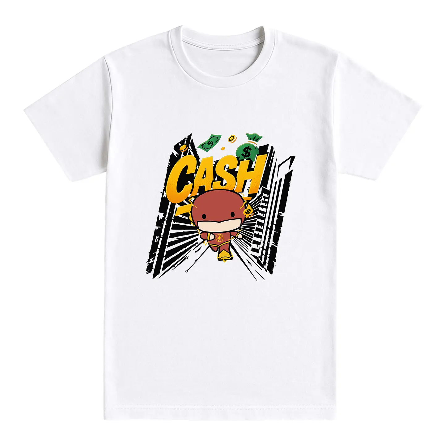 Camiseta friki – Corre por el cash 1