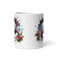 Taza de Navidad - Muñeco de Nieve con Gorro de Santa Claus y Regalo - Miniatura 3