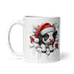 Taza de Navidad - Vaca Tierna con Gorro de Santa Claus - Miniatura 2