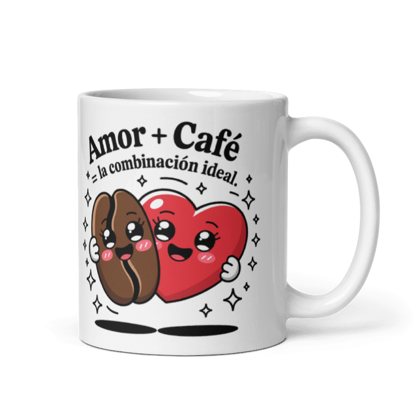 Taza de amor y pareja - Juntos Somos la Mezcla Perfecta, Como Café y Leche 1