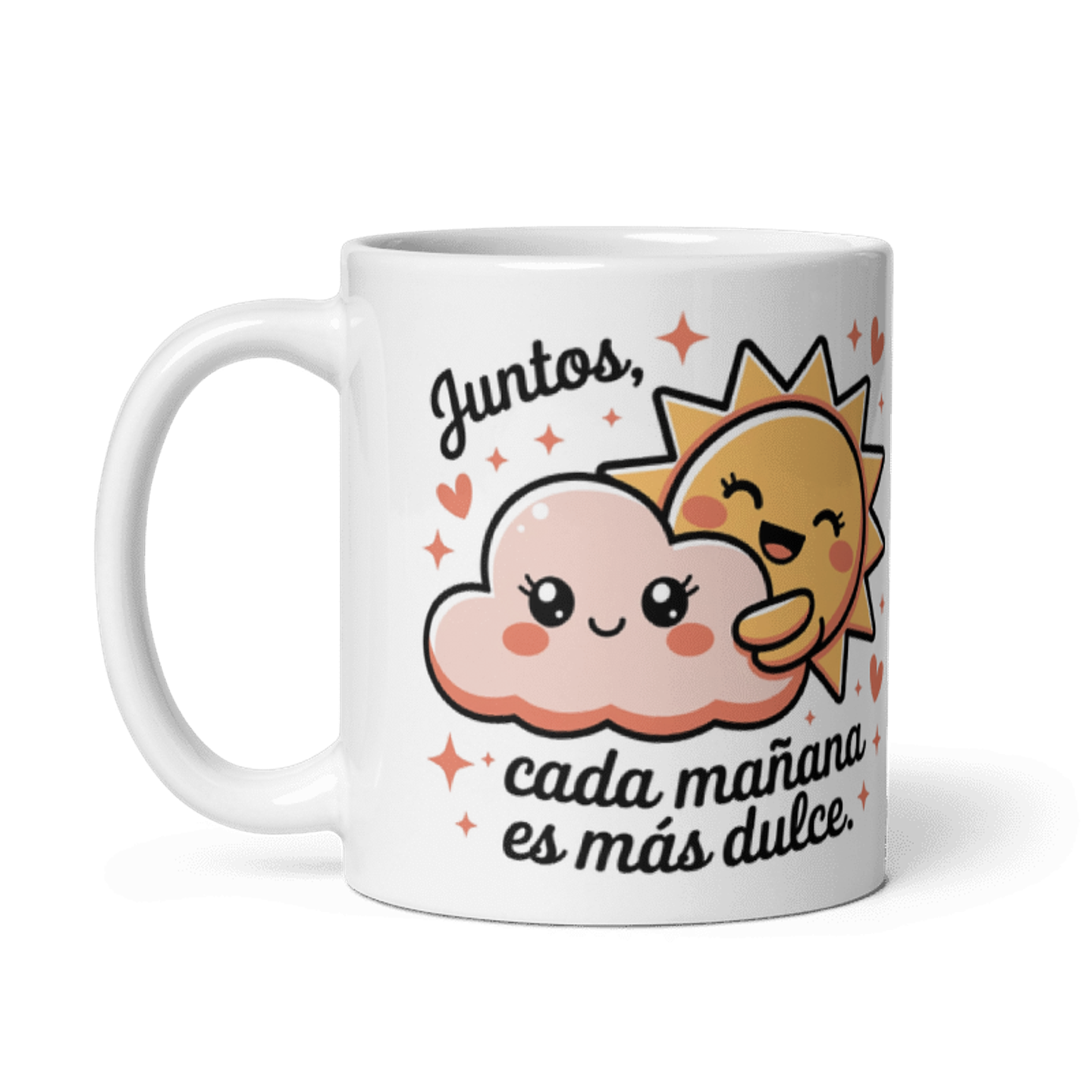 Taza de amor y pareja - Juntos, Cada Mañana es Más Dulce 2