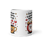 Taza de amor y pareja - Eres la razón por la que me despierto… Además del café - Miniatura 3