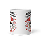 Taza de amor y pareja - Café, besos y tú… ¿qué más puedo pedir? - Miniatura 3