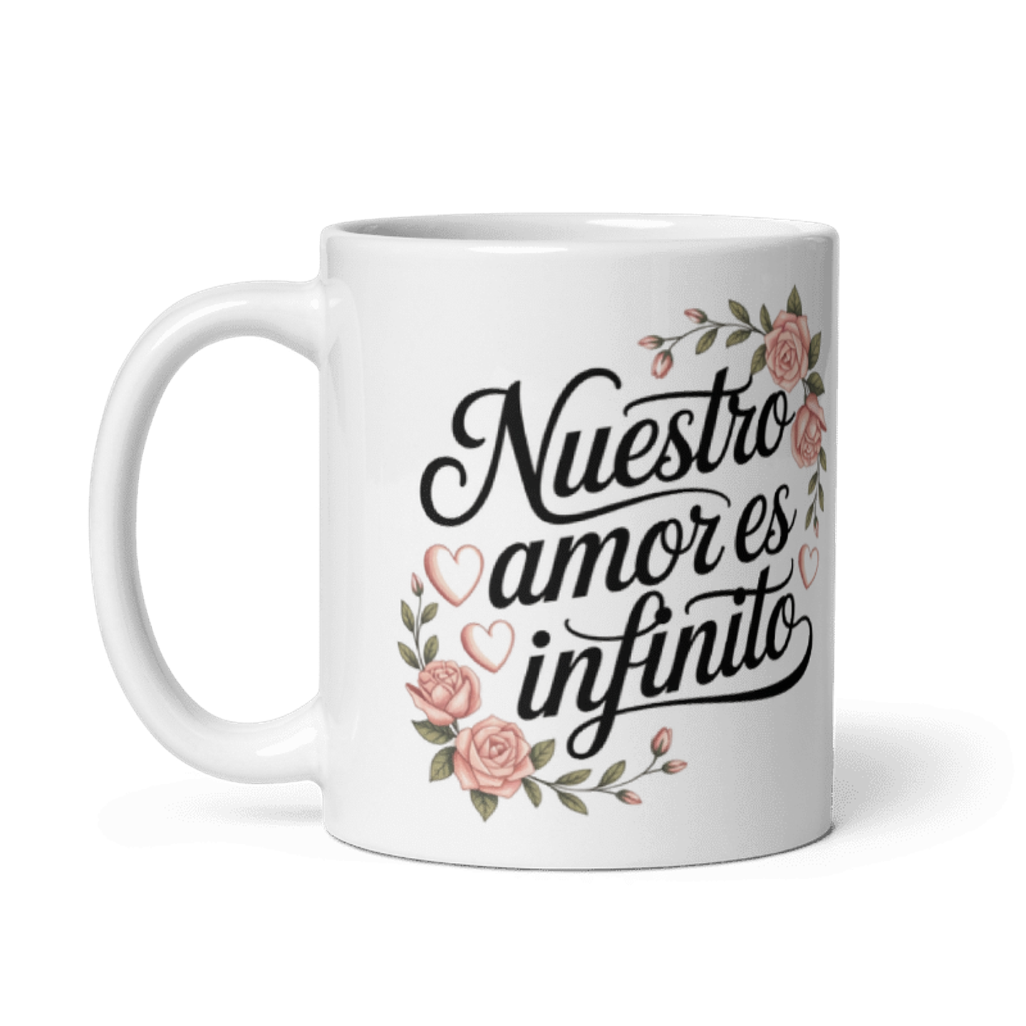 Taza de amor y pareja - Nuestro amor es infinito 2