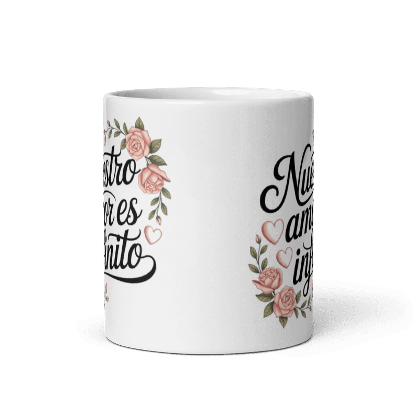 Taza de amor y pareja - Nuestro amor es infinito 3