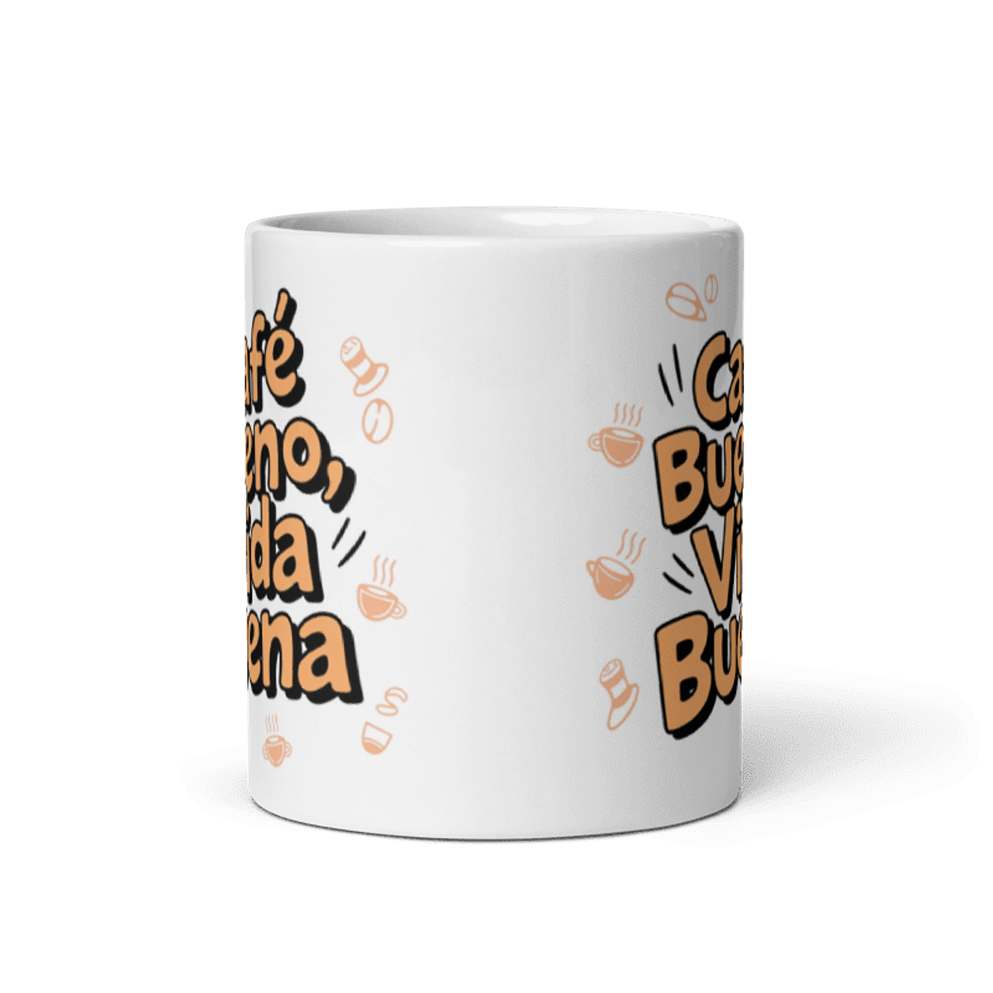 Taza meme - Café bueno, vida buena  3