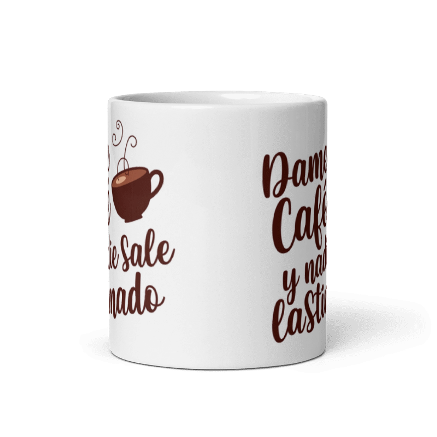 Taza meme - Dame café y nadie sale lastimado 3