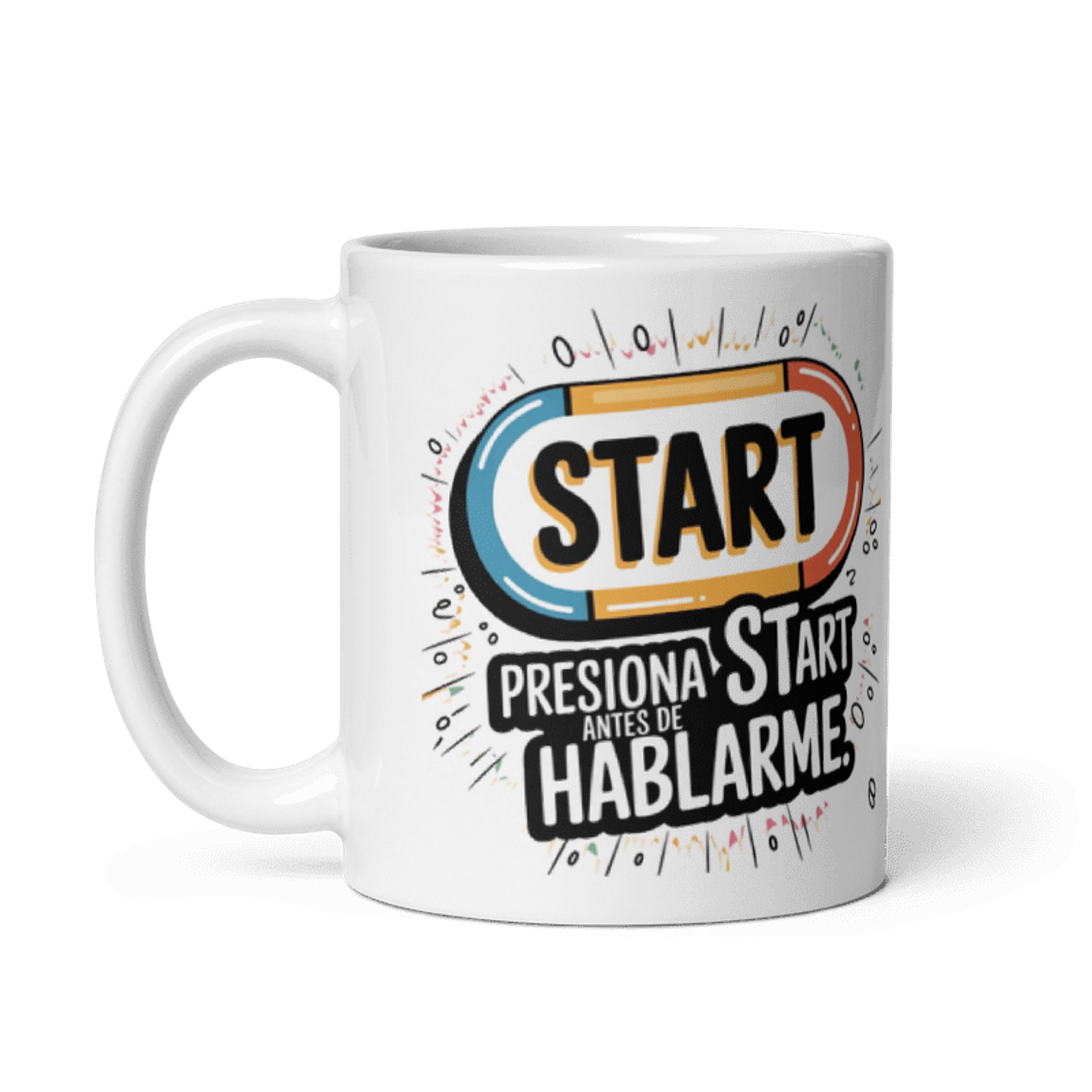 Taza frikis - Presiona Start antes de hablarme 2