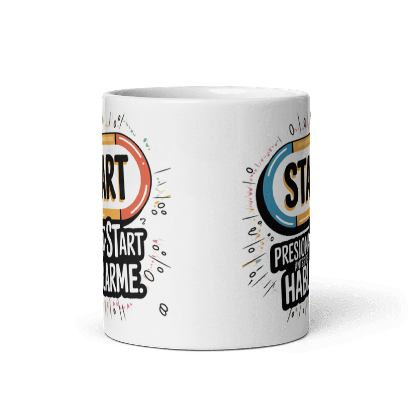 Taza frikis - Presiona Start antes de hablarme 3