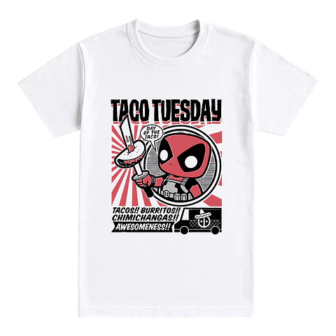 Camiseta friki – Taco Tuesday Legend