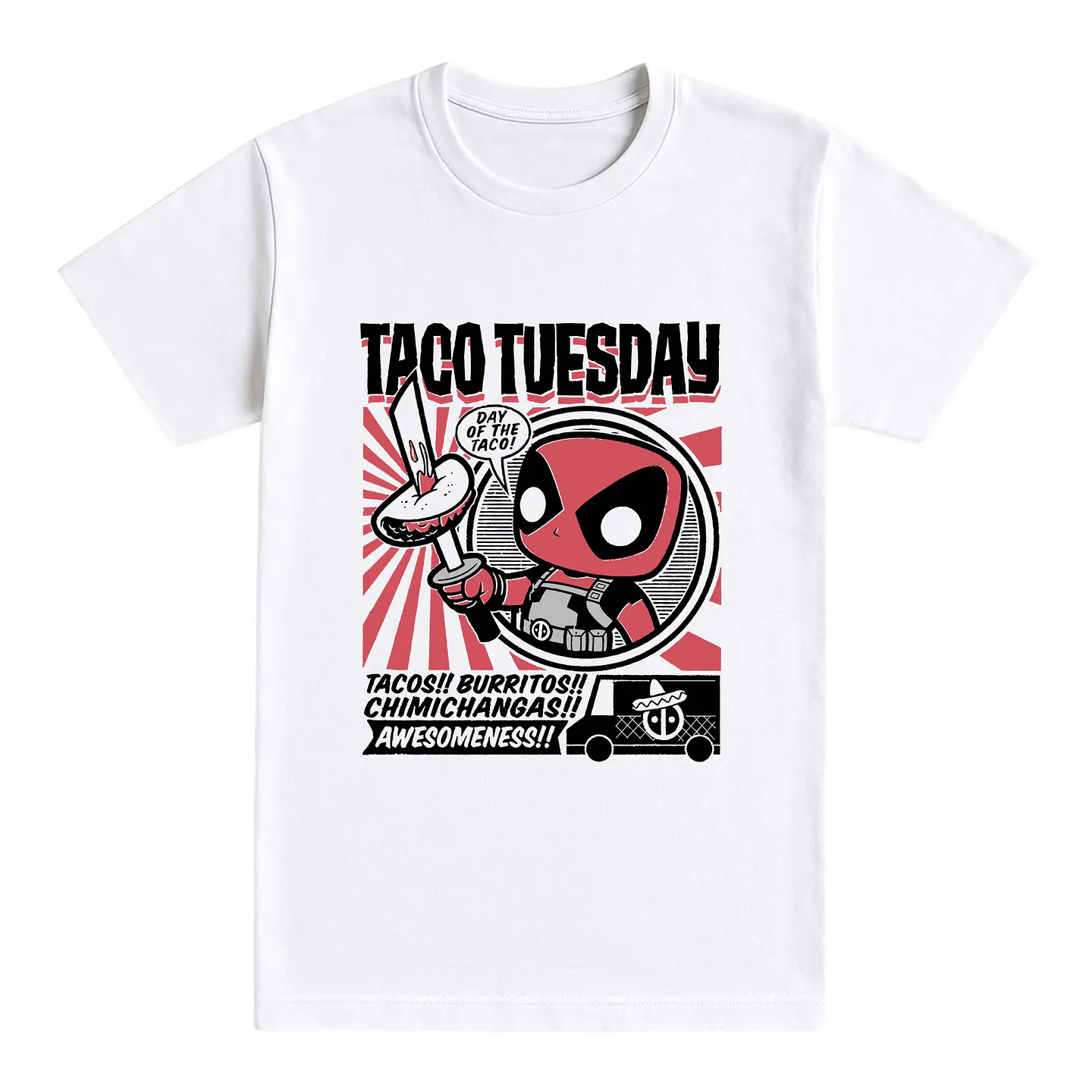 Camiseta friki – Taco Tuesday Legend 1