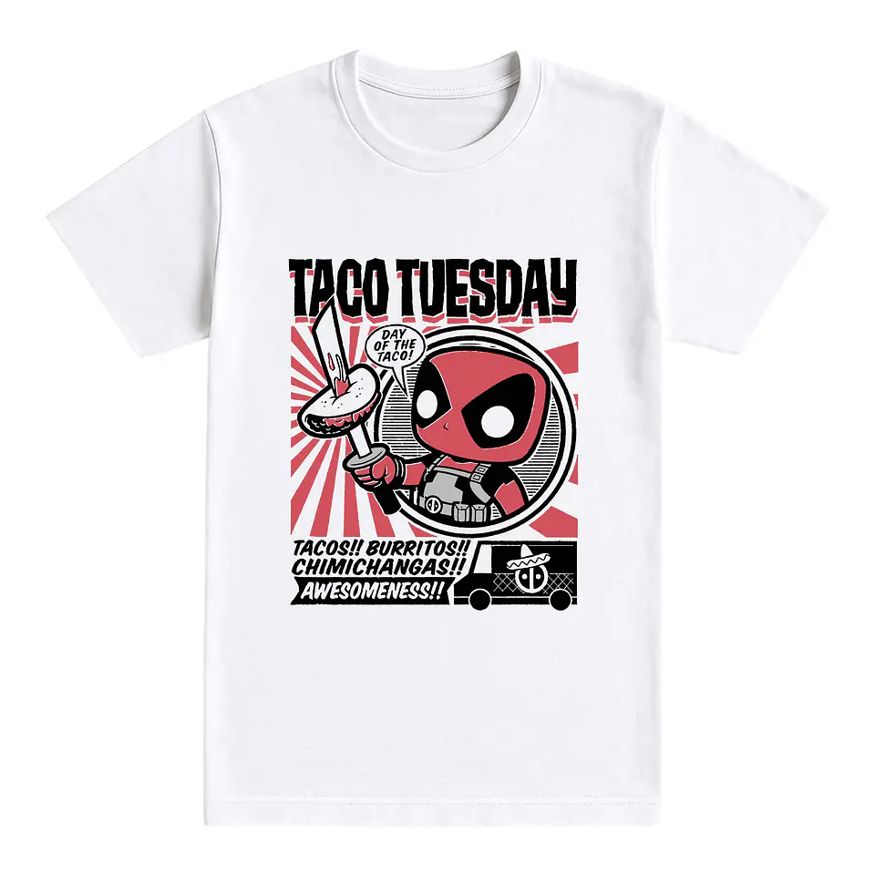 Camiseta friki – Taco Tuesday Legend 1