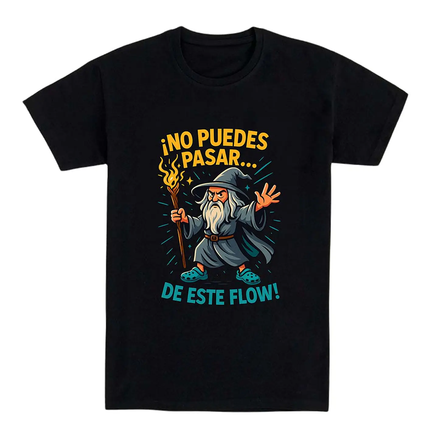Camiseta graciosa – ¡No puedes pasar… de este flow!  1