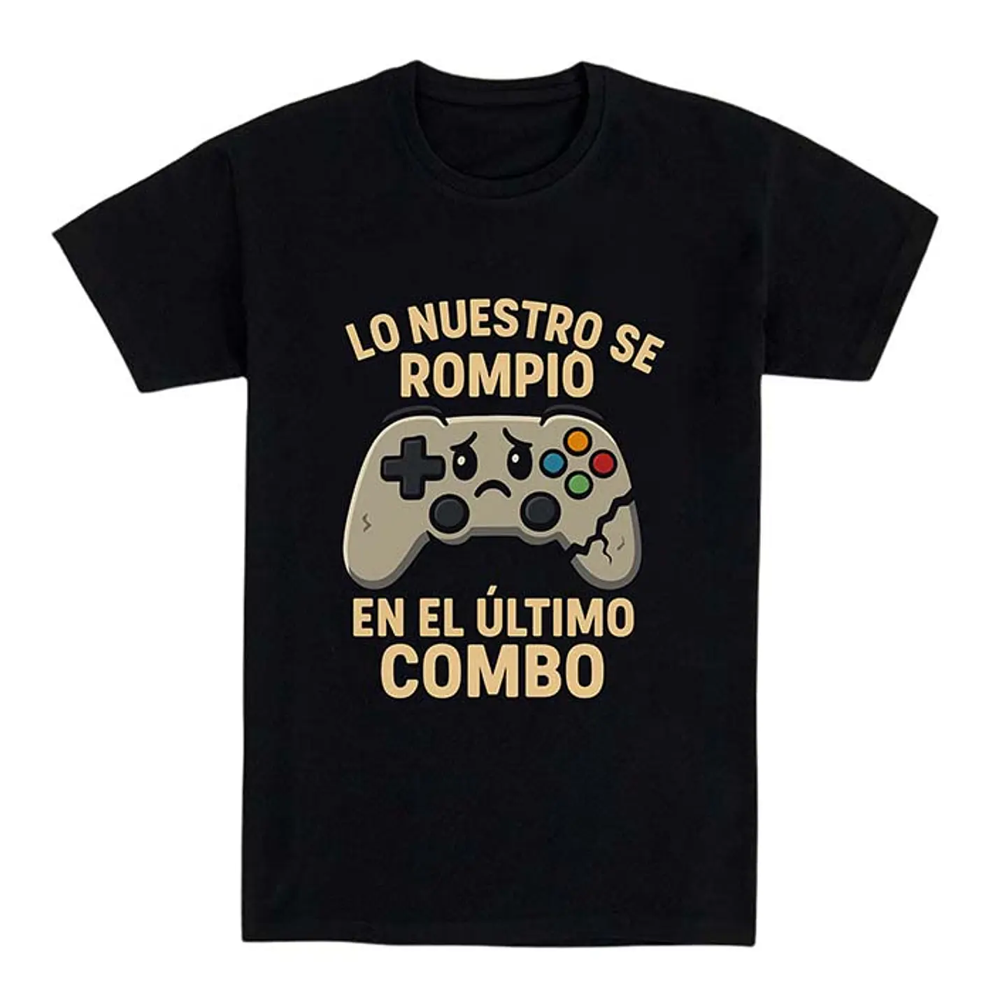 Camiseta graciosa – Lo nuestro se rompió en el último combo 1