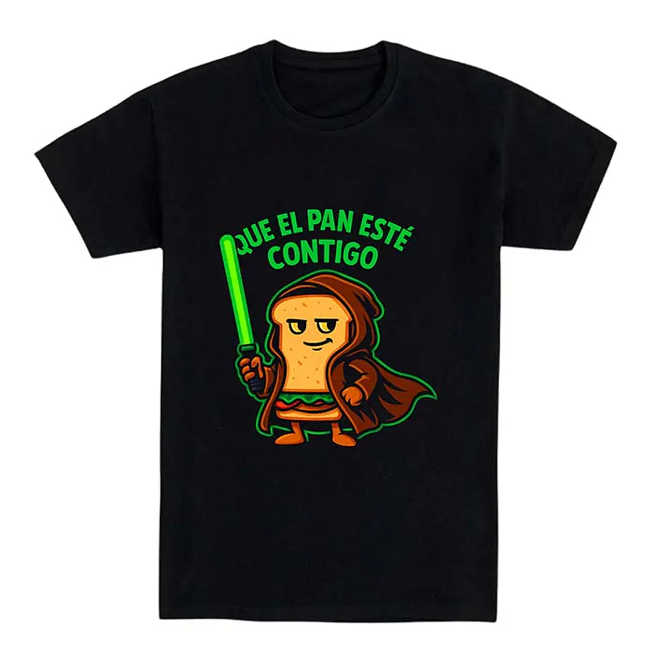 Camiseta graciosa – Que el pan esté contigo 1