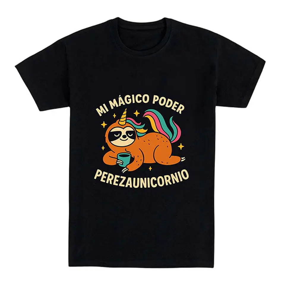 Camiseta graciosa – Mi mágico poder: perezaunicornio 1