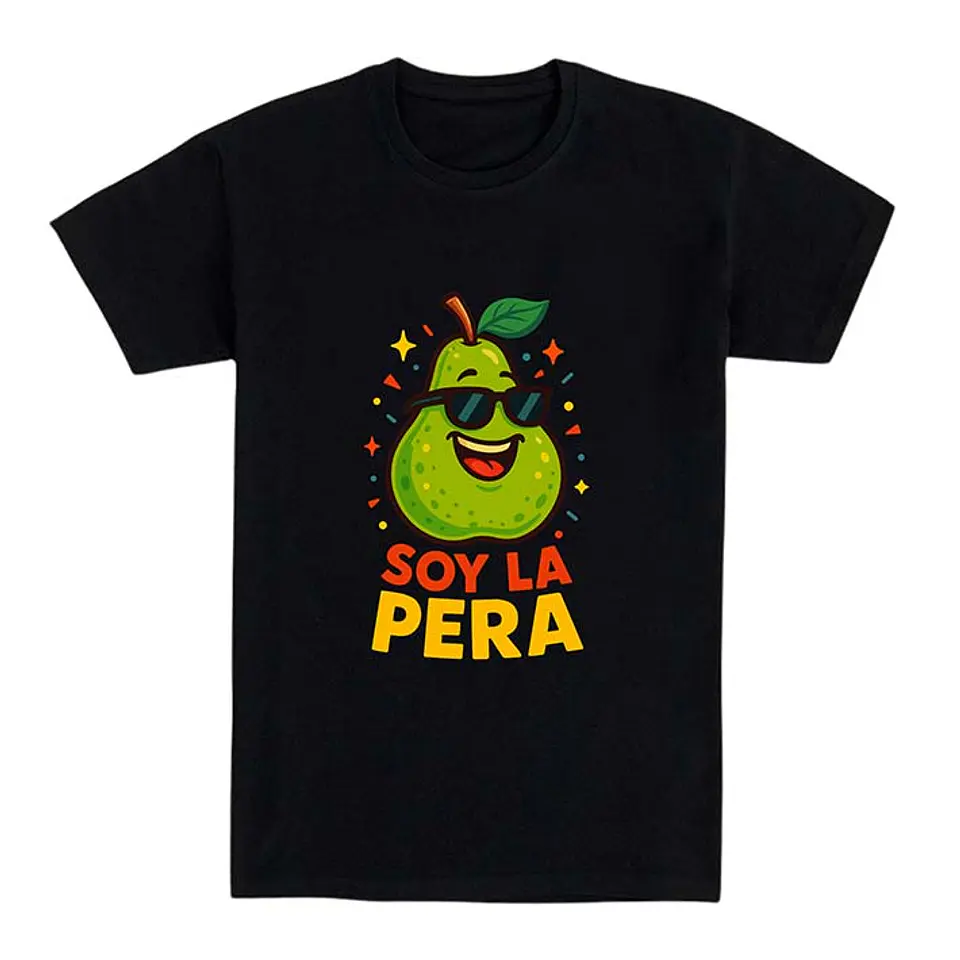 Camiseta graciosa – Soy la pera  1