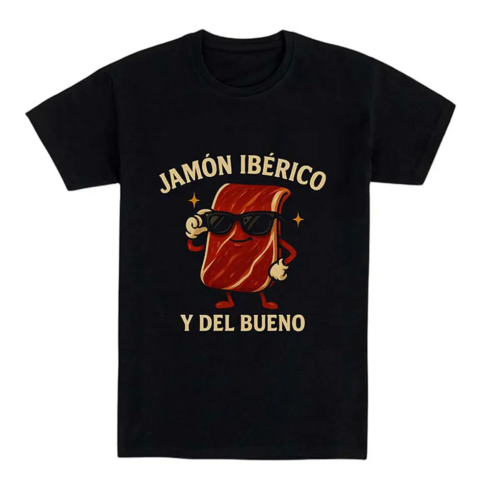 Camiseta graciosa – Jamón Ibérico y del bueno 1