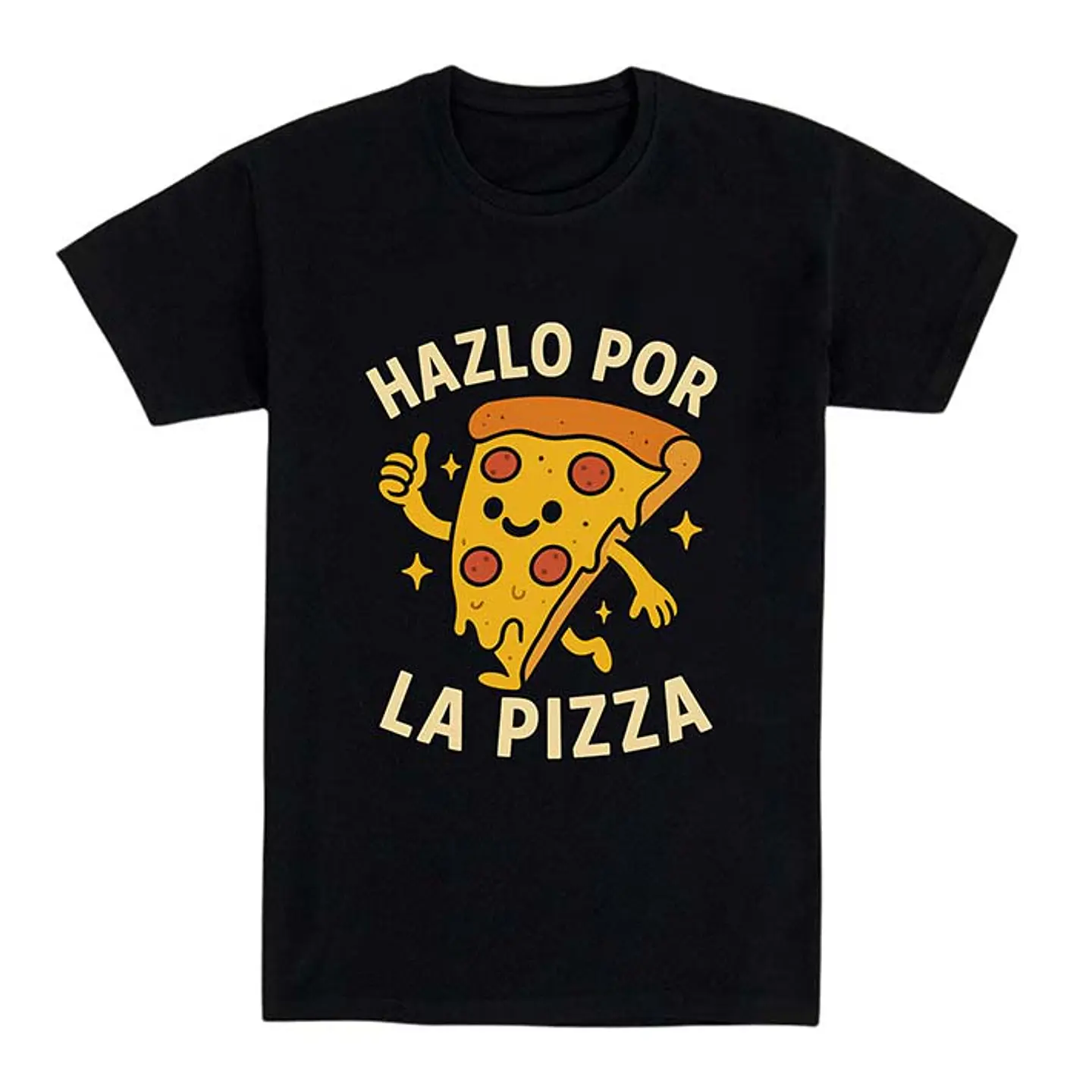 Camiseta graciosa – Hazlo por la pizza 1