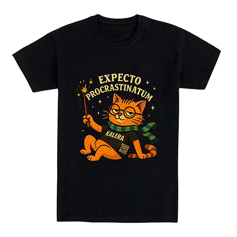 Camiseta graciosa – Expecto Procrastinatum 2