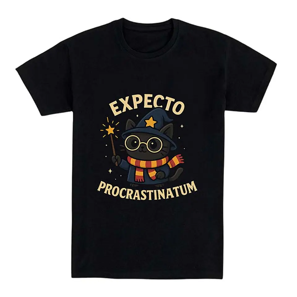 Camiseta graciosa - Expecto Procrastinatum 1