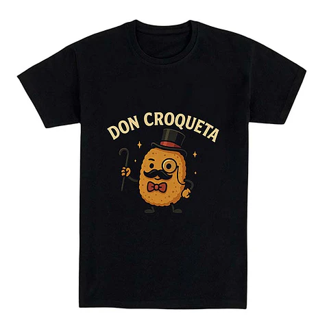 Camiseta graciosa – Don Croqueta
