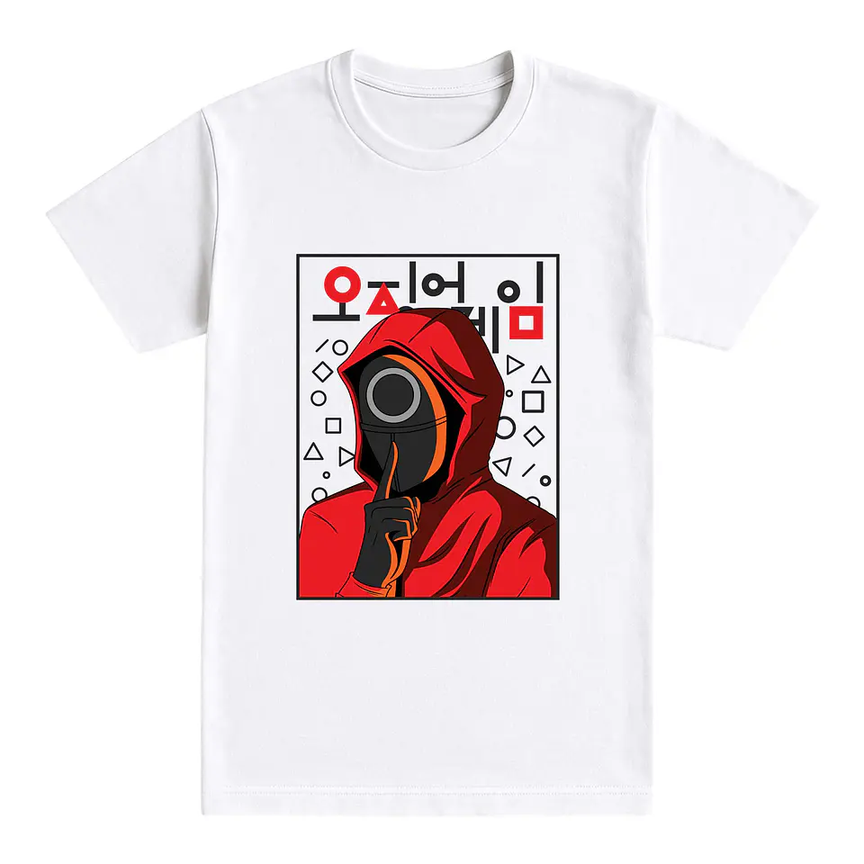 Camiseta friki – Guardián Silencioso Squid Game 1