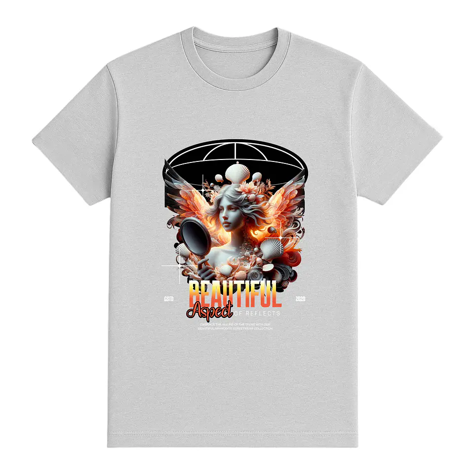 Camiseta streetwear – Beautiful Aspect Gris 1