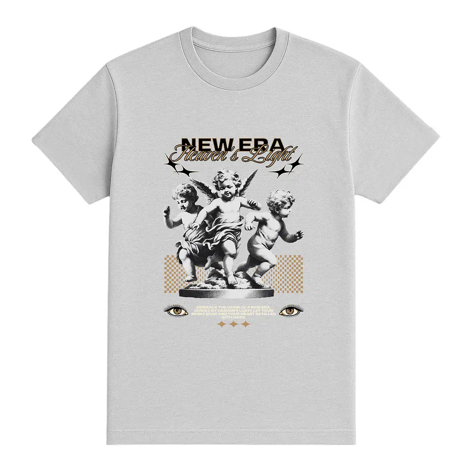 Camiseta streetwear – New Era: Heaven & Light 1