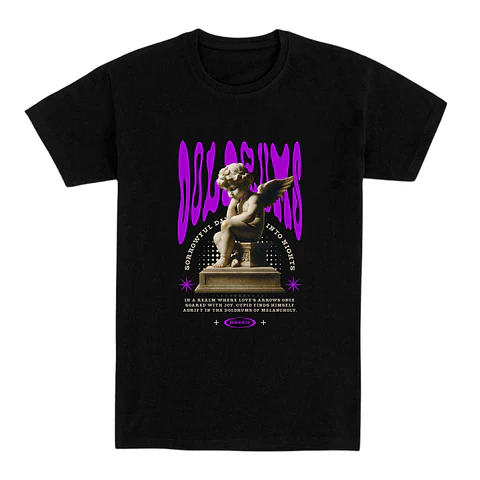 Camiseta streetwear – Doldrums Angel: Melancolía divina