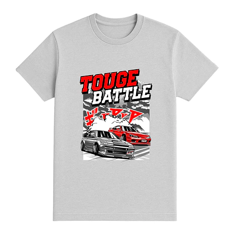 Camiseta coches - Duelo en la Carretera de Montaña