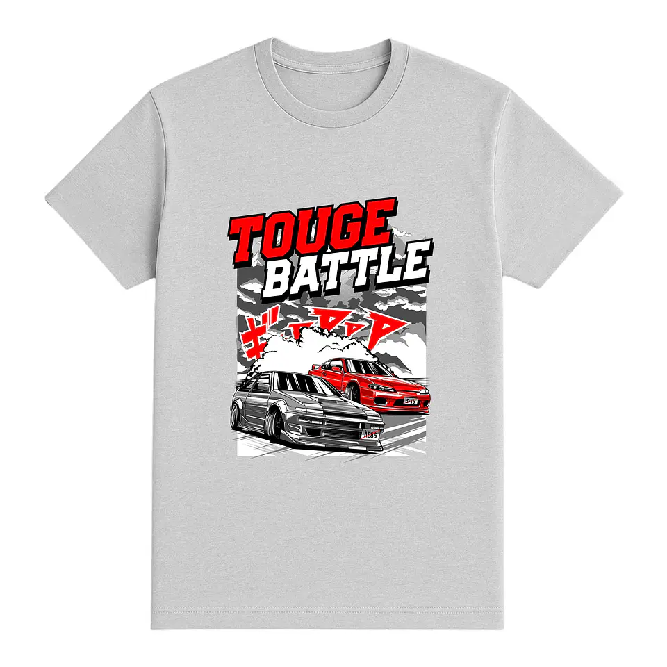 Camiseta coches - Duelo en la Carretera de Montaña 1