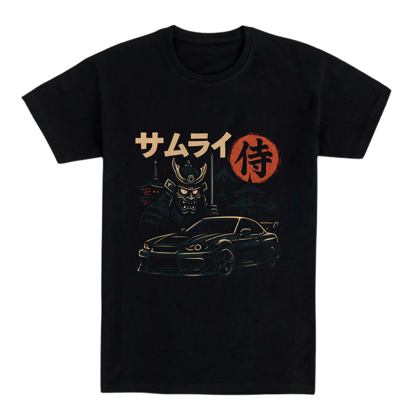 Camiseta coches – Espíritu Samurái al Volante 1