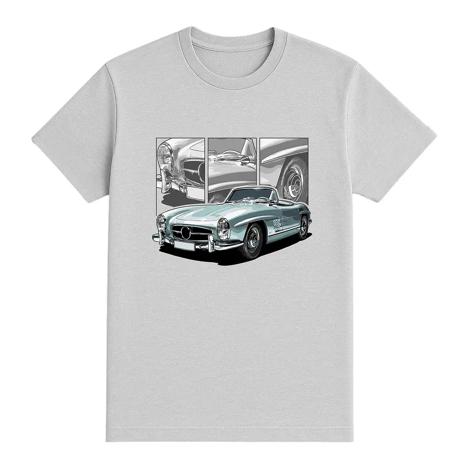 Camiseta coches – Clásico Elegante sobre Ruedas 1