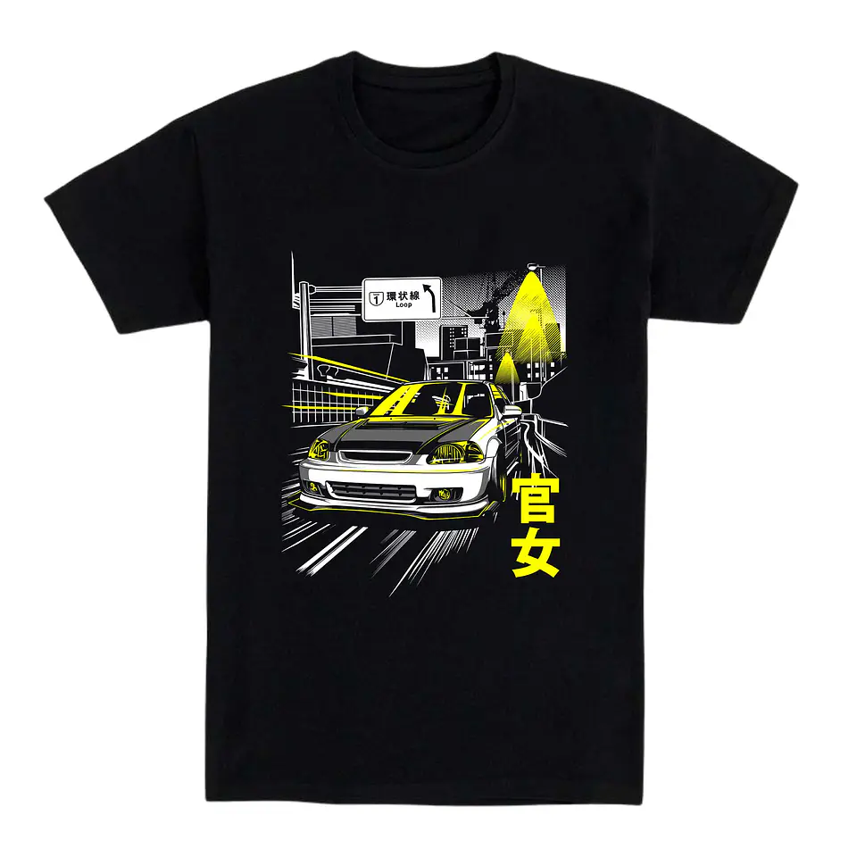 Camiseta coches – Carrera Nocturna en la Loop 1