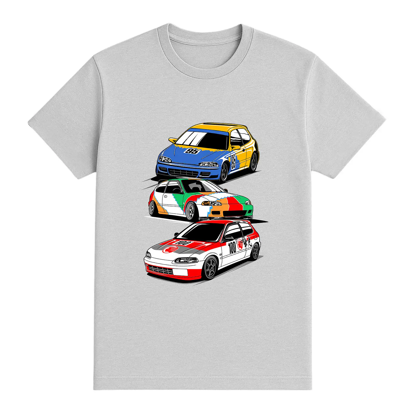 Camiseta coches – Trío de Leyendas JDM 1