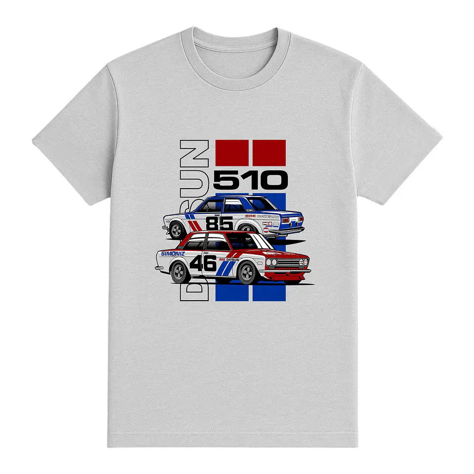 Camiseta coches – Espíritu Racing Retro 510 1