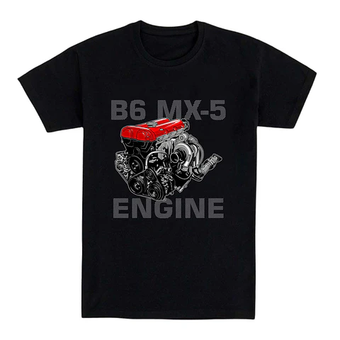 Camiseta coches – Motor B6, Corazón de Hierro